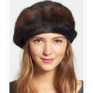 NWT Nordstrom Parkhurst Angora Beret